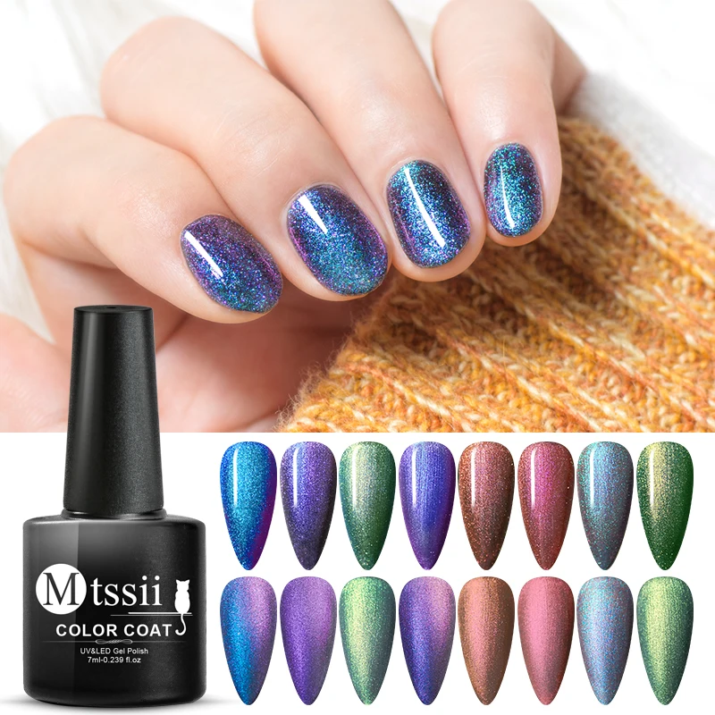 Mtssii Chameleon Nail Polish Magnetic Thermal Glitter 7ml Holographic Chameleon Nail Varnish Nail Art Lacquer Manicure Tips
Mtssii Chameleon Nail Polish Magnetic Thermal Glitter 7ml Holographic Chameleon Nail Varnish Nail Art Lacquer Manicure Tips
