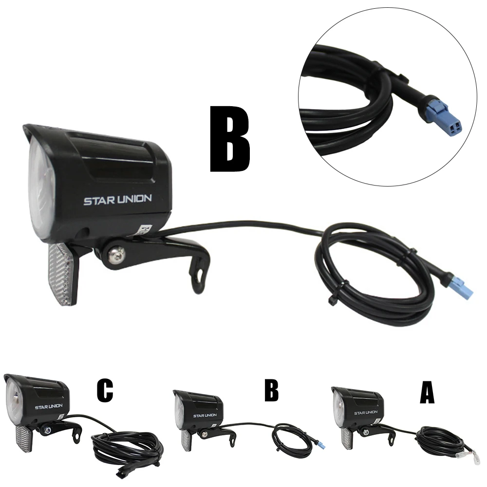 High Quality Electric Bicycle LED Headlight Practical EBike Light 6V-52V For Bafang Mid Drive Motor Front Light Flashlight
High Quality Electric Bicycle LED Headlight Practical EBike Light 6V-52V For Bafang Mid Drive Motor Front Light Flashlight