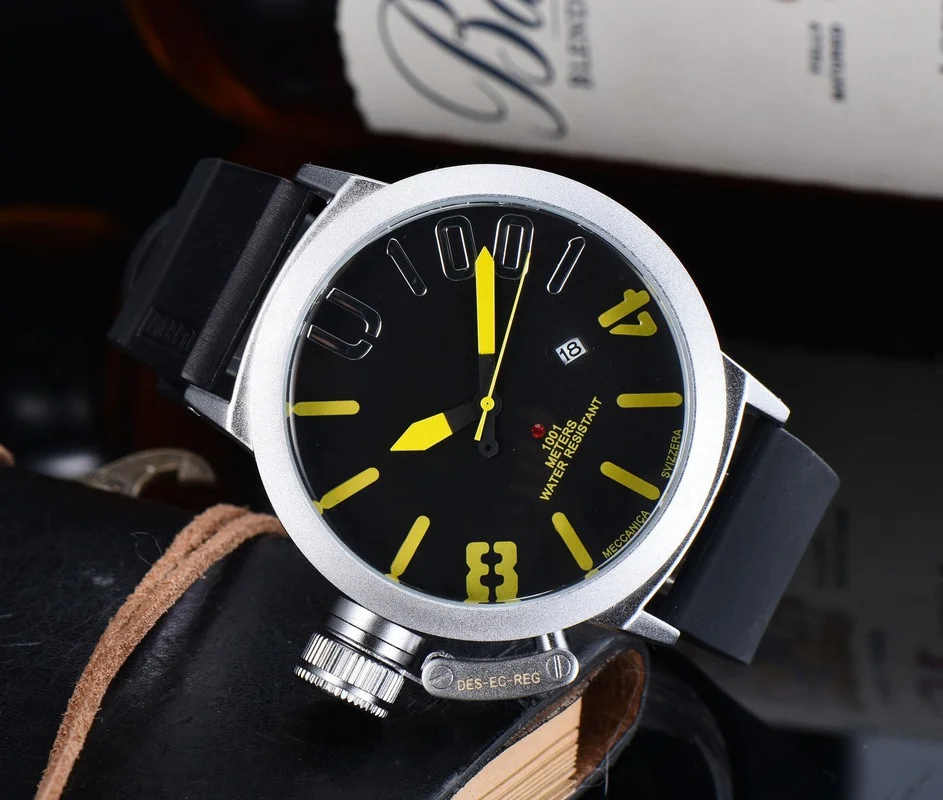 2021 New Men's u Large Quartz boat Watch luxury stainless steel watches cool watches for
2021 New Men's u Large Quartz boat Watch luxury stainless steel watches cool watches for