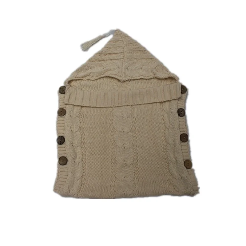 Autumn and Winter Baby Knitted Woolen Button Sleeping Bag Stroller Sleeping Bag
Autumn and Winter Baby Knitted Woolen Button Sleeping Bag Stroller Sleeping Bag