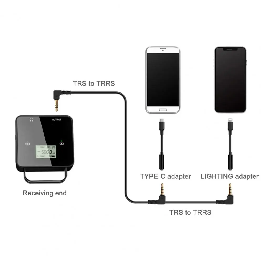 Feidu FM40 UHF Wireless Recording Microphone System with Transmitter Receiver Lavalier Mic for Smartphone DSLRs DV Vlog
Feidu FM40 UHF Wireless Recording Microphone System with Transmitter Receiver Lavalier Mic for Smartphone DSLRs DV Vlog