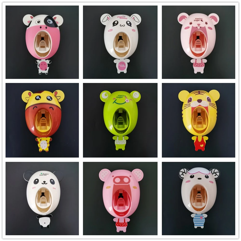 Practical Strong Suction Sucker Funny Cartoon Style Bathroom Household Toothbrush Holder Children Automatic Toothpaste Dispenser
Practical Strong Suction Sucker Funny Cartoon Style Bathroom Household Toothbrush Holder Children Automatic Toothpaste Dispenser