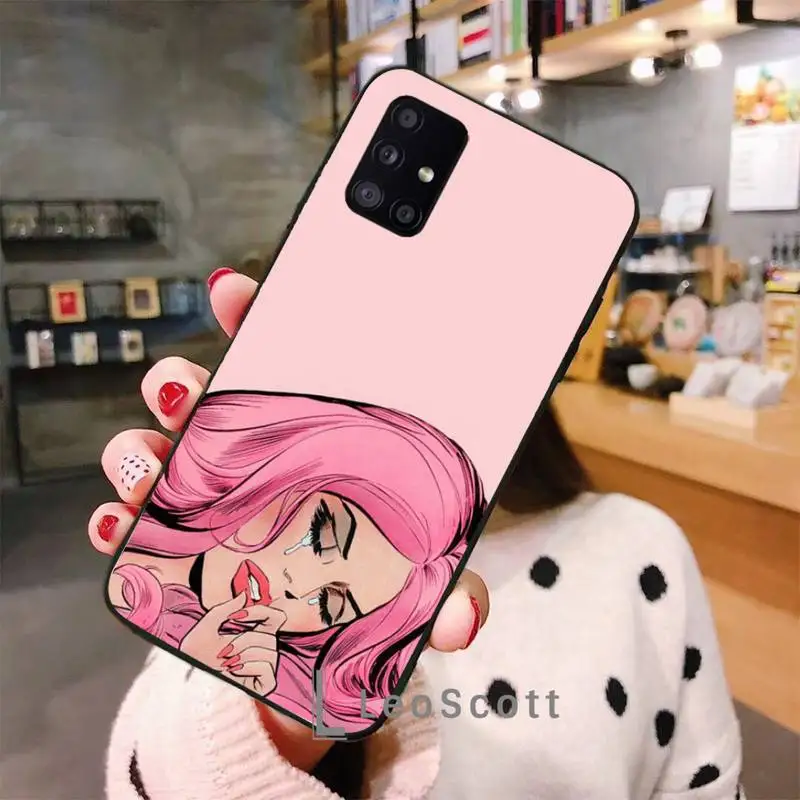 Crying Comic Girl Painting Pop Art Phone Case For Samsung A40 A31 A50 A51 A71 A20E A20S S8 S9 S10 S20 Plus note 20 ultra
Crying Comic Girl Painting Pop Art Phone Case For Samsung A40 A31 A50 A51 A71 A20E A20S S8 S9 S10 S20 Plus note 20 ultra