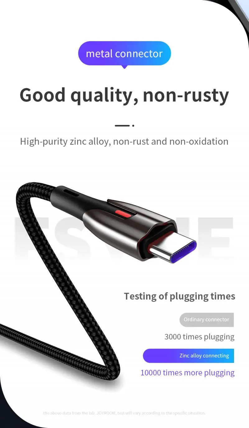 Data Line 5.5A Type-c Super Fast Charging Cable For Micro 5A Cable QC Fast Charging Data Cable 1M /2M Data Wire Alloy Shell 
Data Line 5.5A Type-c Super Fast Charging Cable For Micro 5A Cable QC Fast Charging Data Cable 1M /2M Data Wire Alloy Shell