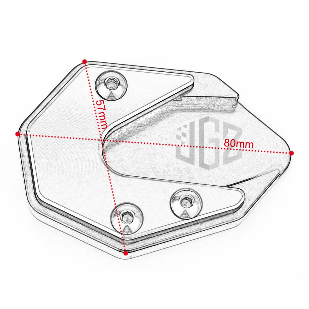 For SUZUKI DL250 Motorcycle CNC Kickstand Enlarge Plate Extension Foot Pad Side Stand Enlarger 2013 - 2016 2017 2018 2019 2020
For SUZUKI DL250 Motorcycle CNC Kickstand Enlarge Plate Extension Foot Pad Side Stand Enlarger 2013 - 2016 2017 2018 2019 2020
