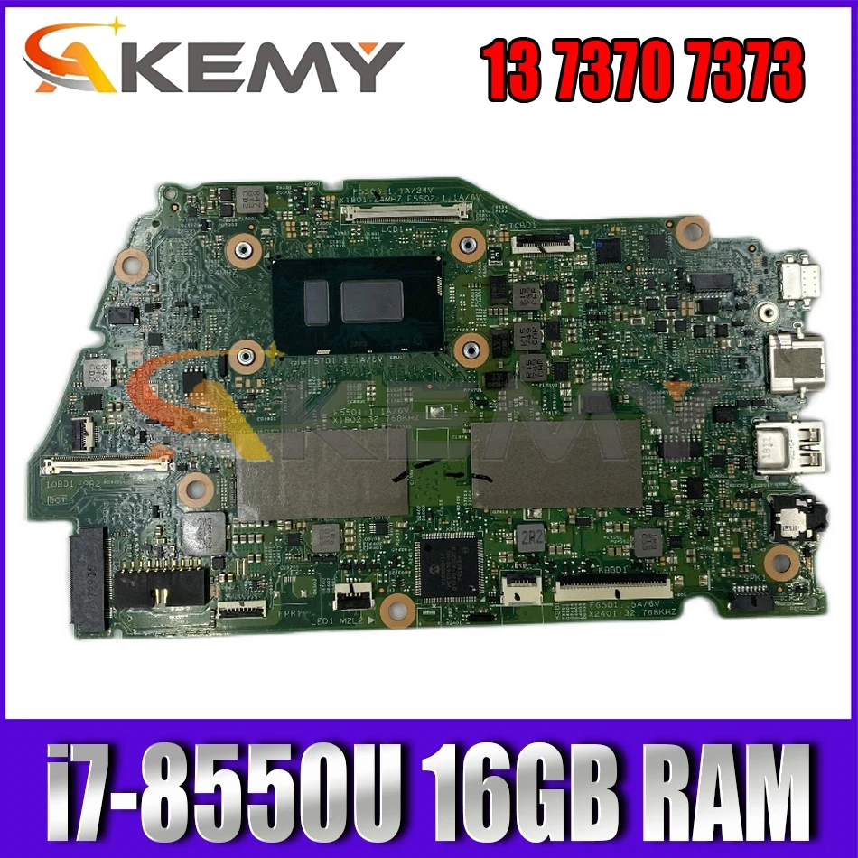 CN-0RR26G 0RR26G RR26G Y5HR3 16839-1 Mainboard For DELL Inspiron 13 7370 7373 Laptop motherboard With i7-8550U 16GB RAM Test OK
CN-0RR26G 0RR26G RR26G Y5HR3 16839-1 Mainboard For DELL Inspiron 13 7370 7373 Laptop motherboard With i7-8550U 16GB RAM Test OK