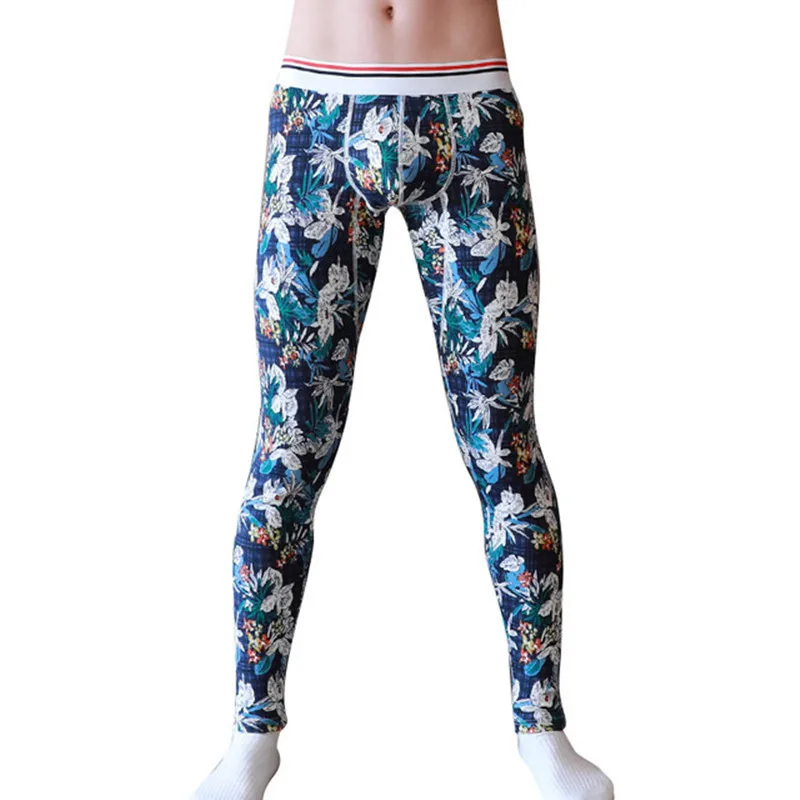 Mens long johns Plus velvet mens warm pants Thermal Underwear Bottoms fashion print sexy underwear tight legging
Mens long johns Plus velvet mens warm pants Thermal Underwear Bottoms fashion print sexy underwear tight legging