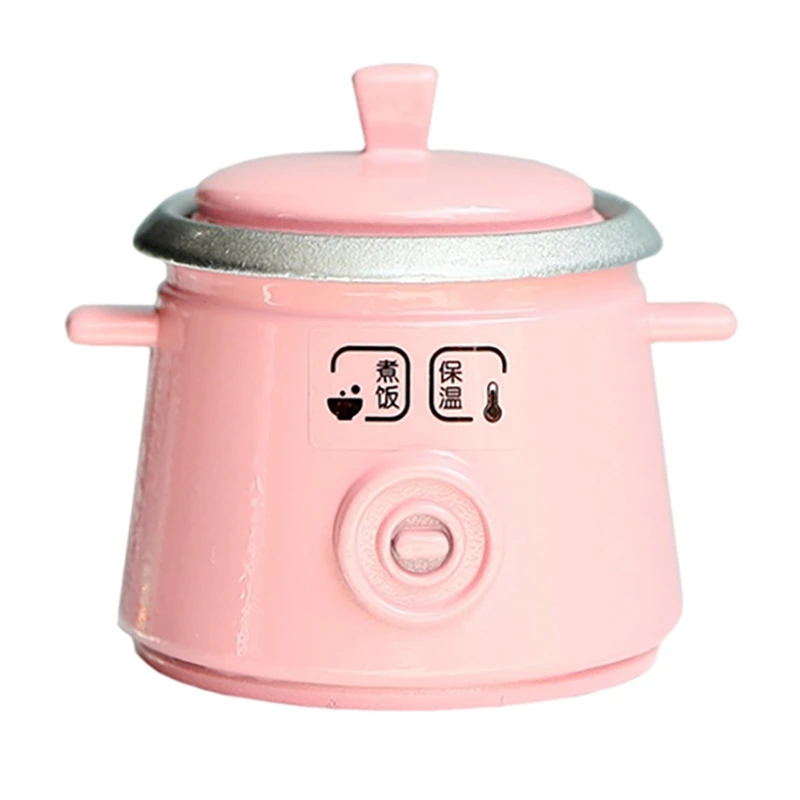 1:12 1:8 Dollhouse Cookware Metal Decorative Miniature Kitchen Rice Cooker Toy DollHouse Accessories
1:12 1:8 Dollhouse Cookware Metal Decorative Miniature Kitchen Rice Cooker Toy DollHouse Accessories