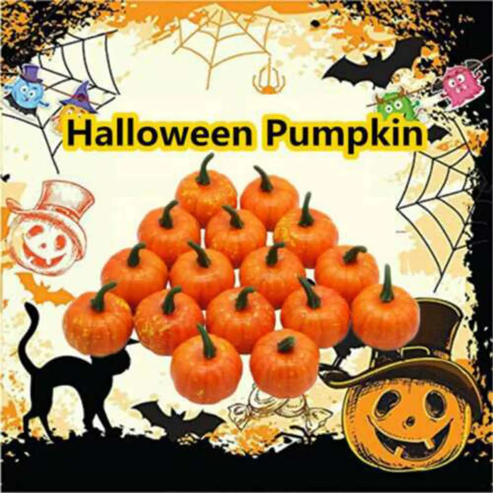 12pcs Artificial Halloween Pumpkins L5.2cm,Diameter 4.2cm Simulation Handwork Pumpkin Autumn Decor In Stock
12pcs Artificial Halloween Pumpkins L5.2cm,Diameter 4.2cm Simulation Handwork Pumpkin Autumn Decor In Stock