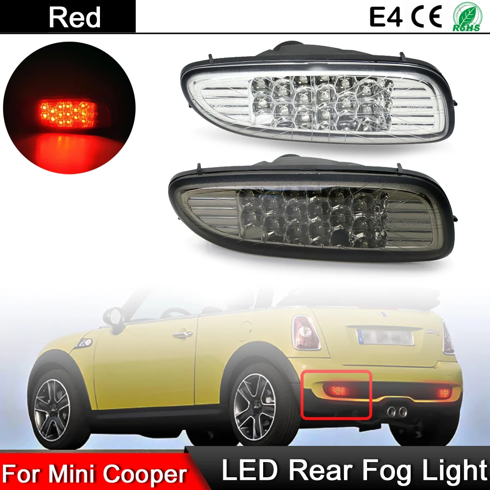 1 пара для Mini Cooper R56 06-13 для R57 07-15 для R58 09-15 для R59 11-15 задний бампер задние светодиодные противотуманные фары
1 пара для Mini Cooper R56 06-13 для R57 07-15 для R58 09-15 для R59 11-15 задний бампер задние светодиодные противотуманные фары