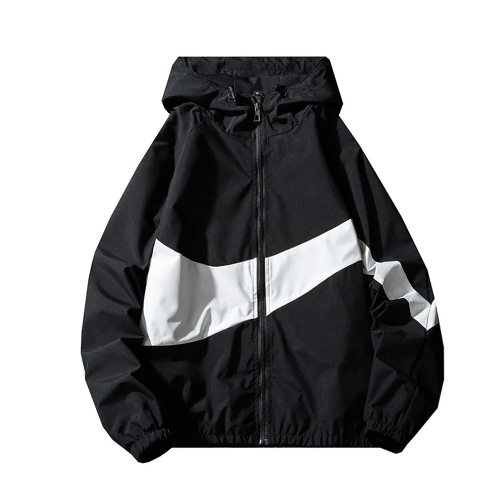 Spring and autumn men's jackets hip-hop windbreaker hooded casual zipper shirt men's casual street men's jackets
Spring and autumn men's jackets hip-hop windbreaker hooded casual zipper shirt men's casual street men's jackets