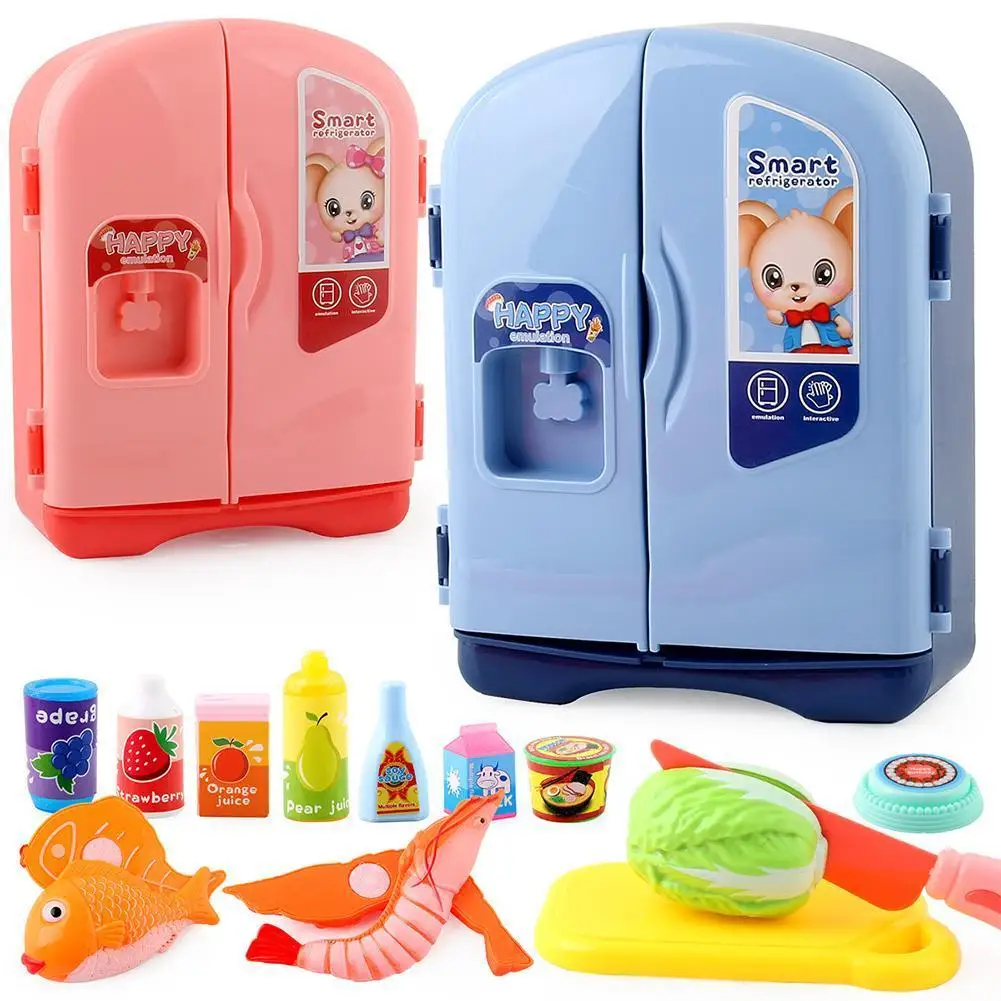 New Pretend Play Kitchen Toys Simulation Refrigerator Girl Tableware Play Baby Cooking Sets Cupboard Kids House Toy Toys To A8S3
New Pretend Play Kitchen Toys Simulation Refrigerator Girl Tableware Play Baby Cooking Sets Cupboard Kids House Toy Toys To A8S3