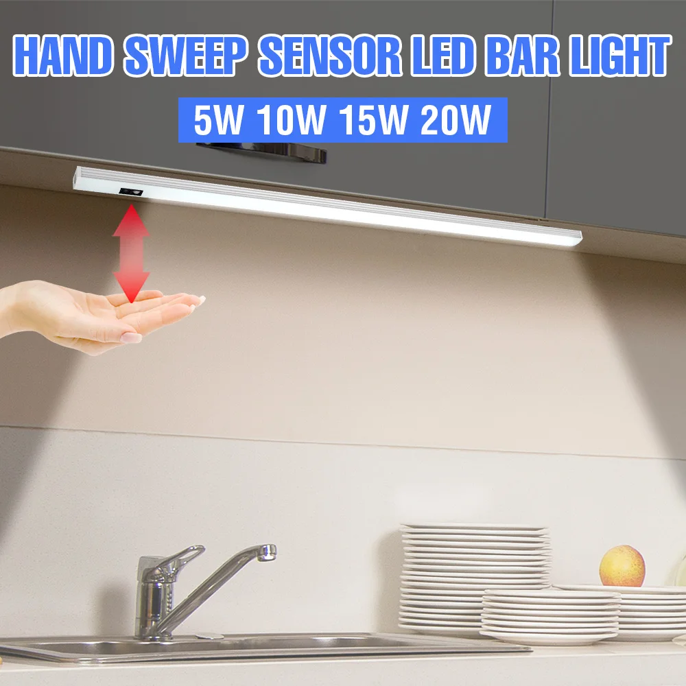 LED Under Cabinet Lamp USB Light Bar 20 30 40 50CM Hand Sweep Sensor LED PIR Motion Lampada LED Wardrobe Lights LED Backlight
LED Under Cabinet Lamp USB Light Bar 20 30 40 50CM Hand Sweep Sensor LED PIR Motion Lampada LED Wardrobe Lights LED Backlight