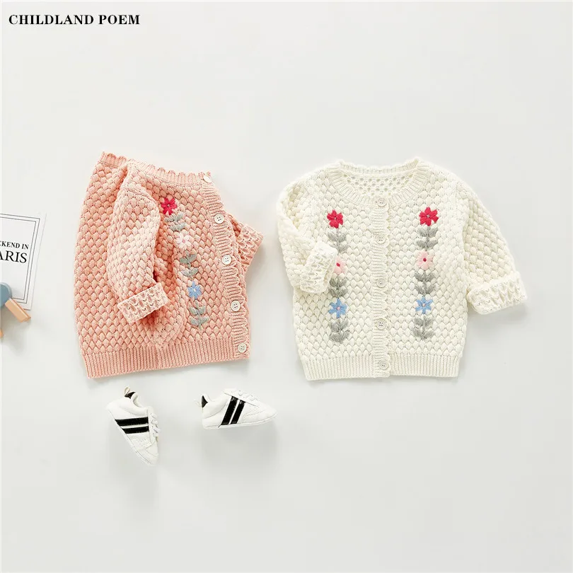 Baby Sweater Girls Cardigan Cotton Flower Newborn Baby Girls Sweater Coat Knit Baby Clothes Toddler Baby Cardigan Jacket Coat
Baby Sweater Girls Cardigan Cotton Flower Newborn Baby Girls Sweater Coat Knit Baby Clothes Toddler Baby Cardigan Jacket Coat