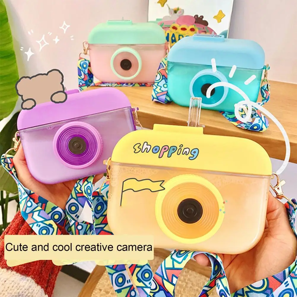 Water Cup Large Capacity Camera Shape Food Grade PC Creative Water Bottle for Girls
Water Cup Large Capacity Camera Shape Food Grade PC Creative Water Bottle for Girls