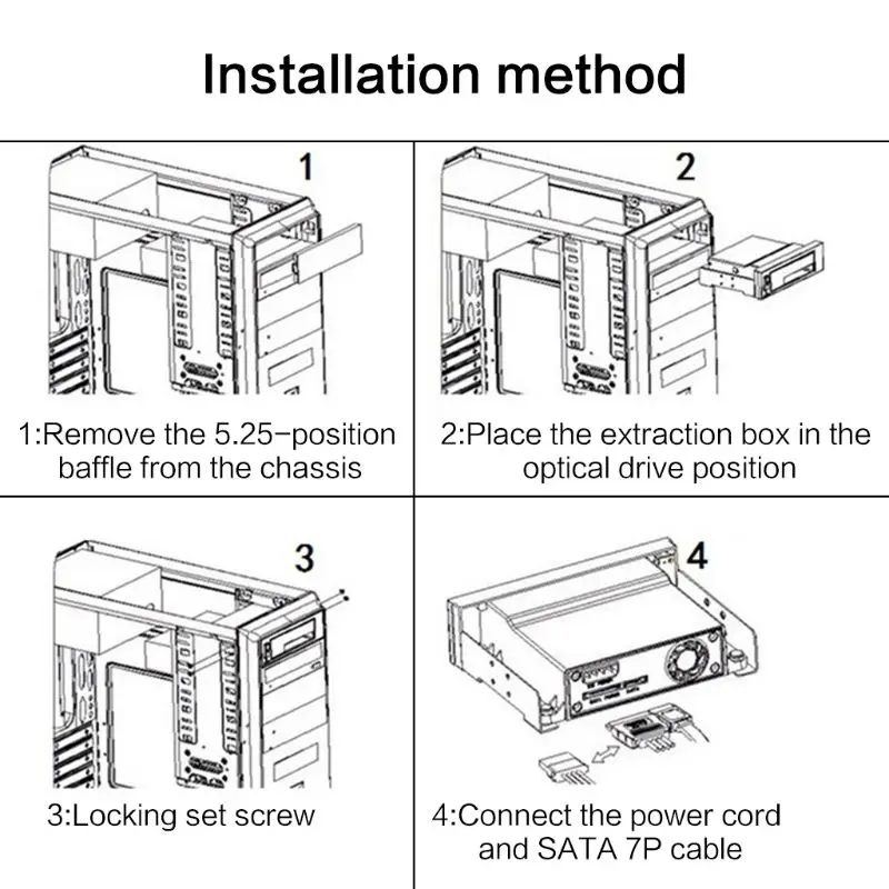 SATA Internal Tray-less Mobile Rack for 2.5\" or 3.5\" SSD HDD Hard Drive Backplane Enclosure B85A
SATA Internal Tray-less Mobile Rack for 2.5\" or 3.5\" SSD HDD Hard Drive Backplane Enclosure B85A