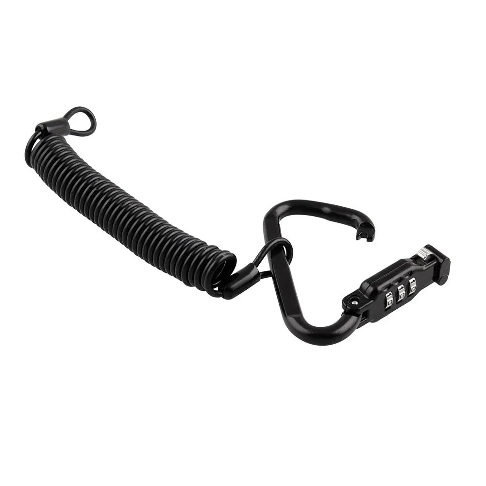 Scooter Spring Cable Carabiner Device Anti Theft Digit Combination Multifunction Protection Accessories Motorcycle Helmet Lock
Scooter Spring Cable Carabiner Device Anti Theft Digit Combination Multifunction Protection Accessories Motorcycle Helmet Lock