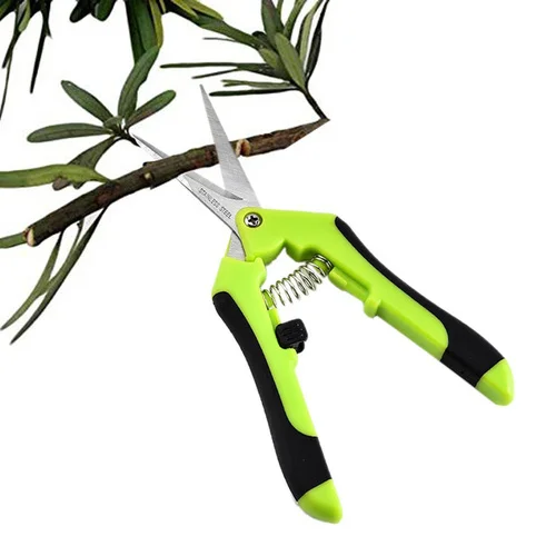Garden Stainless Pruning Shears Fruit Picking Scissors Household Potted Trim Branches Small Gardening Tools |