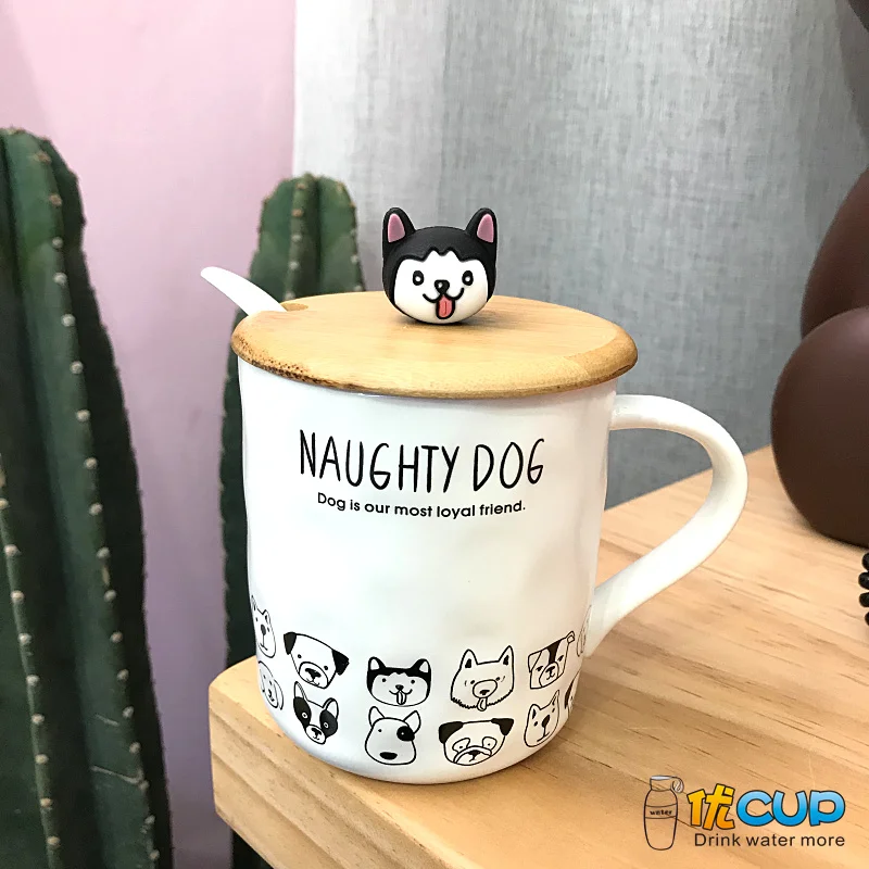 3d Dog Coffee Mugs Creative Cartoon Ceramic Cute Korean Unique Handle Matte Couple Cup Kubek Do Kawy Drinkware With Lid EC50BZ
3d Dog Coffee Mugs Creative Cartoon Ceramic Cute Korean Unique Handle Matte Couple Cup Kubek Do Kawy Drinkware With Lid EC50BZ