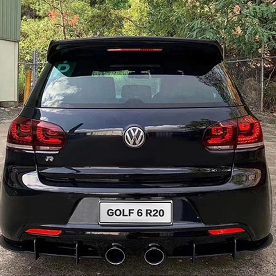 Rear Lip Diffuser Trim Cover ABS Fins Shark Style Bumper Protector hatchback Car For Volkswagen VW Golf 6 MK6 GTI R20 2010-2013
Rear Lip Diffuser Trim Cover ABS Fins Shark Style Bumper Protector hatchback Car For Volkswagen VW Golf 6 MK6 GTI R20 2010-2013