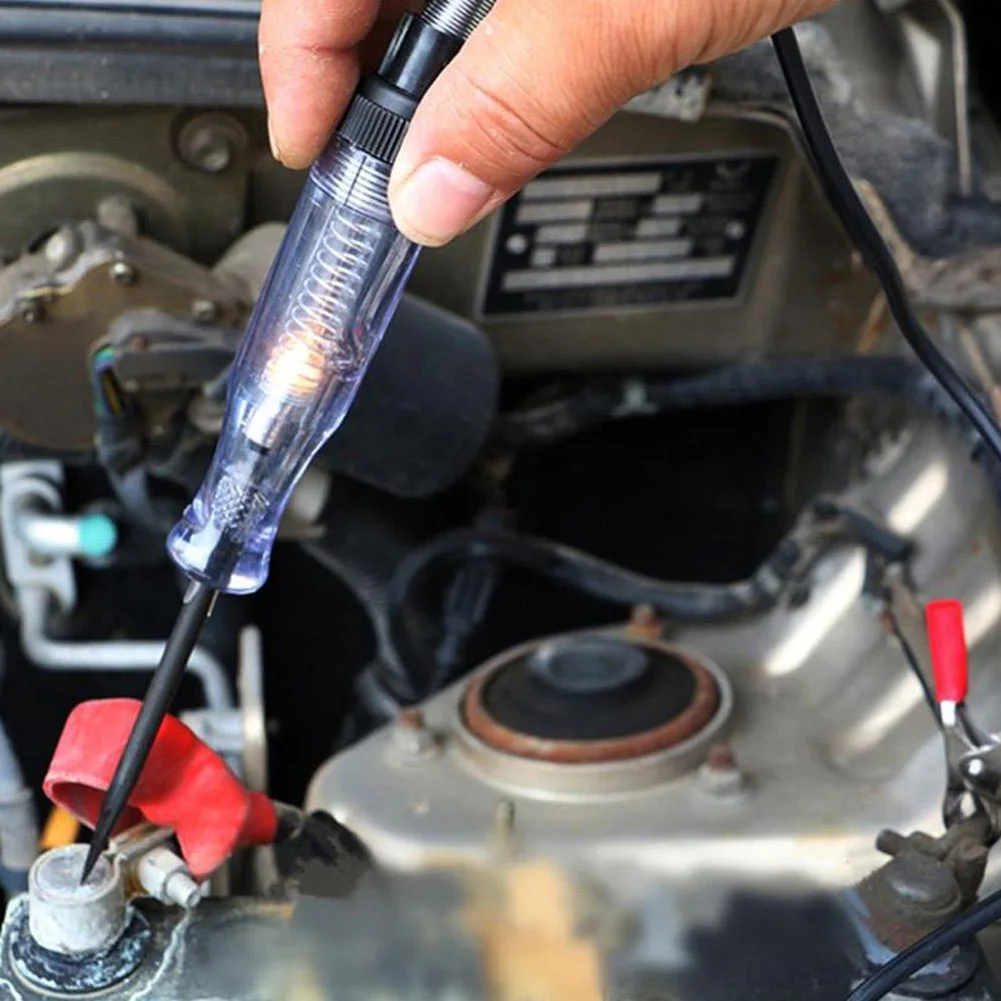 Car Voltage Circuit Tester 6V/12V/24V DC System Probe Continuity Auto Test Light Quickly and easily checks electrical circuits
Car Voltage Circuit Tester 6V/12V/24V DC System Probe Continuity Auto Test Light Quickly and easily checks electrical circuits