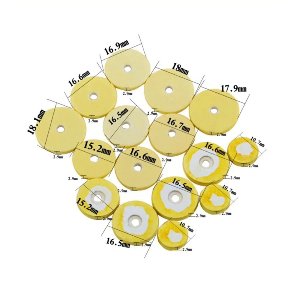 16pcs Flute Pads Yellow Different Sizes For Flute 13 X 9 X 1cm Music Woodwind Pads Repair Accessory Genuine Leather Part
16pcs Flute Pads Yellow Different Sizes For Flute 13 X 9 X 1cm Music Woodwind Pads Repair Accessory Genuine Leather Part