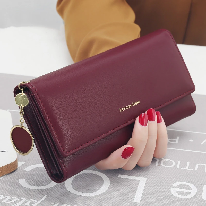 2020 New Fashion Women Wallets Long Style Multi-functional wallet Purse Fresh PU leather Female Clutch Card Holder
2020 New Fashion Women Wallets Long Style Multi-functional wallet Purse Fresh PU leather Female Clutch Card Holder