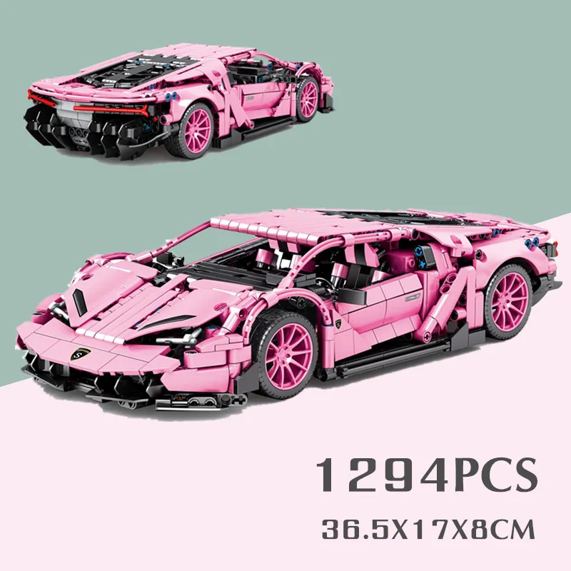 New 1294PCS 100th Anniversary Speed Racing Car Sian Model FKP37 Model Roadsters Technical Building Blocks Bricks Toys Kid Gift
New 1294PCS 100th Anniversary Speed Racing Car Sian Model FKP37 Model Roadsters Technical Building Blocks Bricks Toys Kid Gift