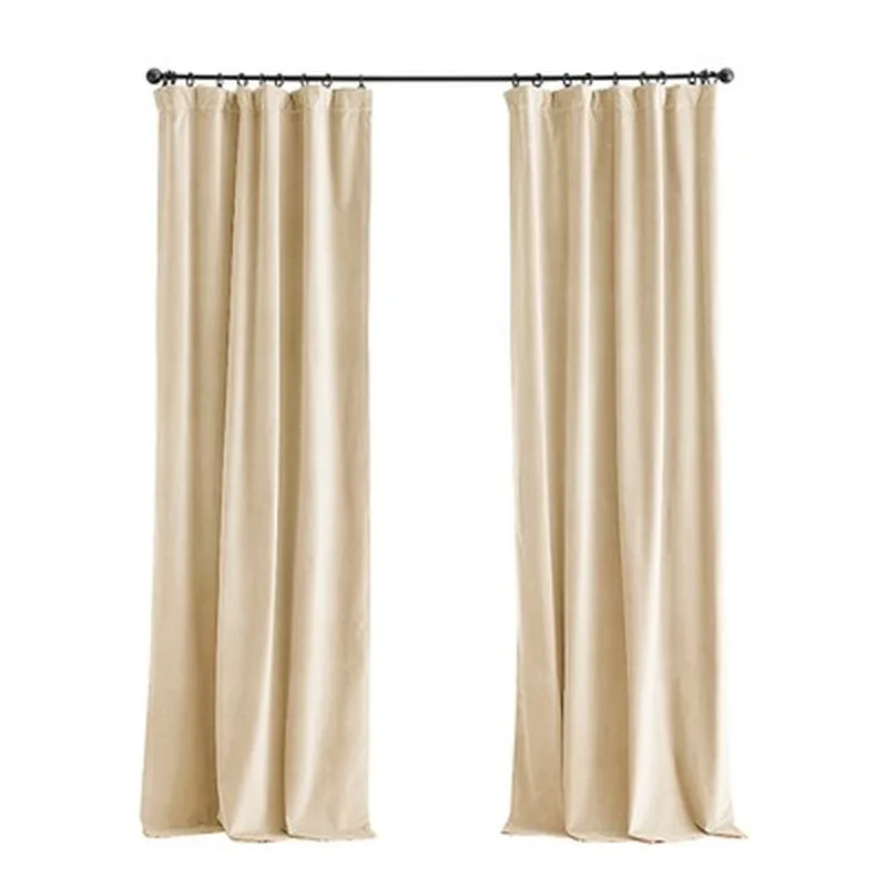 French Curtains for Living Dining Room Bedroom Light Luxury High-end Thick Silk Champagne Beige Beige Velvet Curtains Customized
French Curtains for Living Dining Room Bedroom Light Luxury High-end Thick Silk Champagne Beige Beige Velvet Curtains Customized