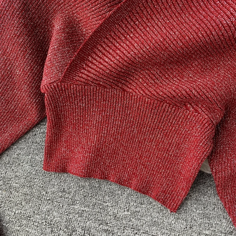 2020 Autumn Winter Elegant Two Pieces Set Female Shining Long Sleeve Knitted Pullover Sweater+Package Hip Skirt Suit Outfits
2020 Autumn Winter Elegant Two Pieces Set Female Shining Long Sleeve Knitted Pullover Sweater+Package Hip Skirt Suit Outfits