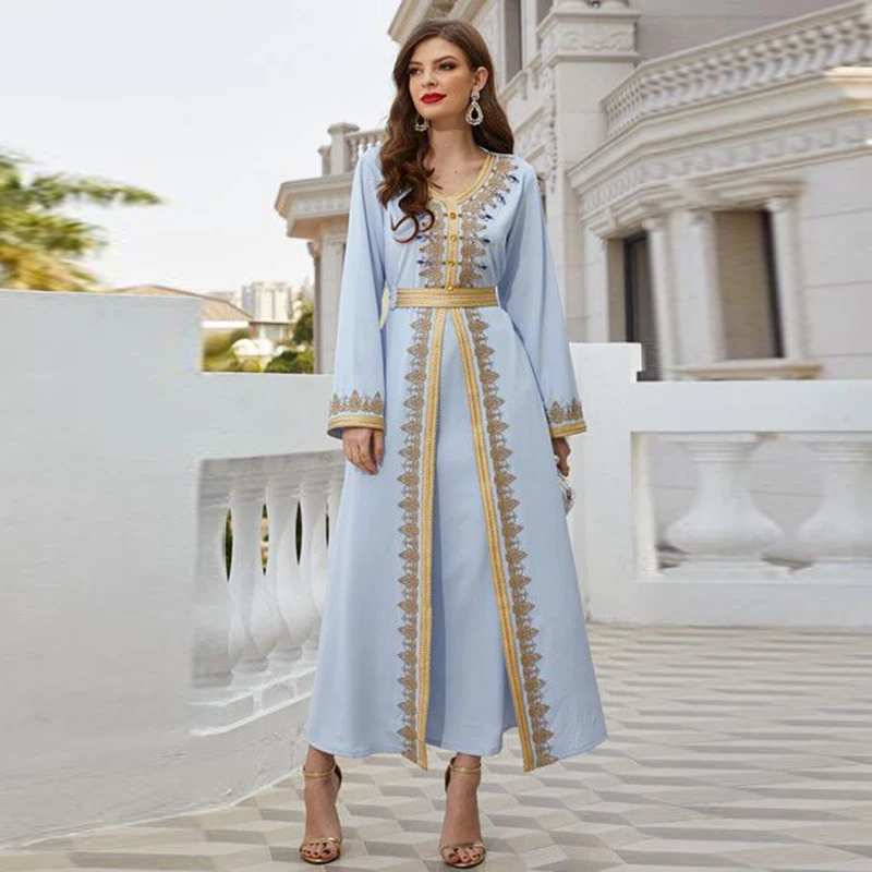 Ramadan Eid Diamonds Abaya Dubai Muslim Hijab Dress Turkey Islam Clothing Abayas For Women Robe Longue Femme Caftan Marocain
Ramadan Eid Diamonds Abaya Dubai Muslim Hijab Dress Turkey Islam Clothing Abayas For Women Robe Longue Femme Caftan Marocain