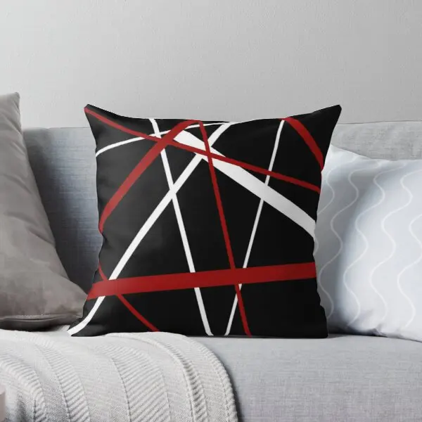 Red and White Stripes on A Black Backgro Soft Decorative Throw Pillow Cover for Home Pillows NOT Included
Red and White Stripes on A Black Backgro Soft Decorative Throw Pillow Cover for Home Pillows NOT Included