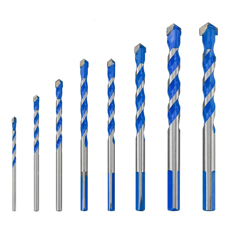 6PCS Threaded Triangle Tungsten Steel Wall Tile Concrete Drilling Bit Hole Drill Marble Overlord Drill Hand Electric Twist Drill
6PCS Threaded Triangle Tungsten Steel Wall Tile Concrete Drilling Bit Hole Drill Marble Overlord Drill Hand Electric Twist Drill