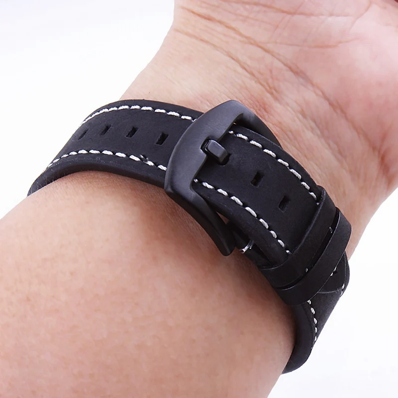 Sports Watch Band Strap Pin Buckled Leather Wristwatch Bands Replacement Accessories (Genuine) Black Brown
Sports Watch Band Strap Pin Buckled Leather Wristwatch Bands Replacement Accessories (Genuine) Black Brown