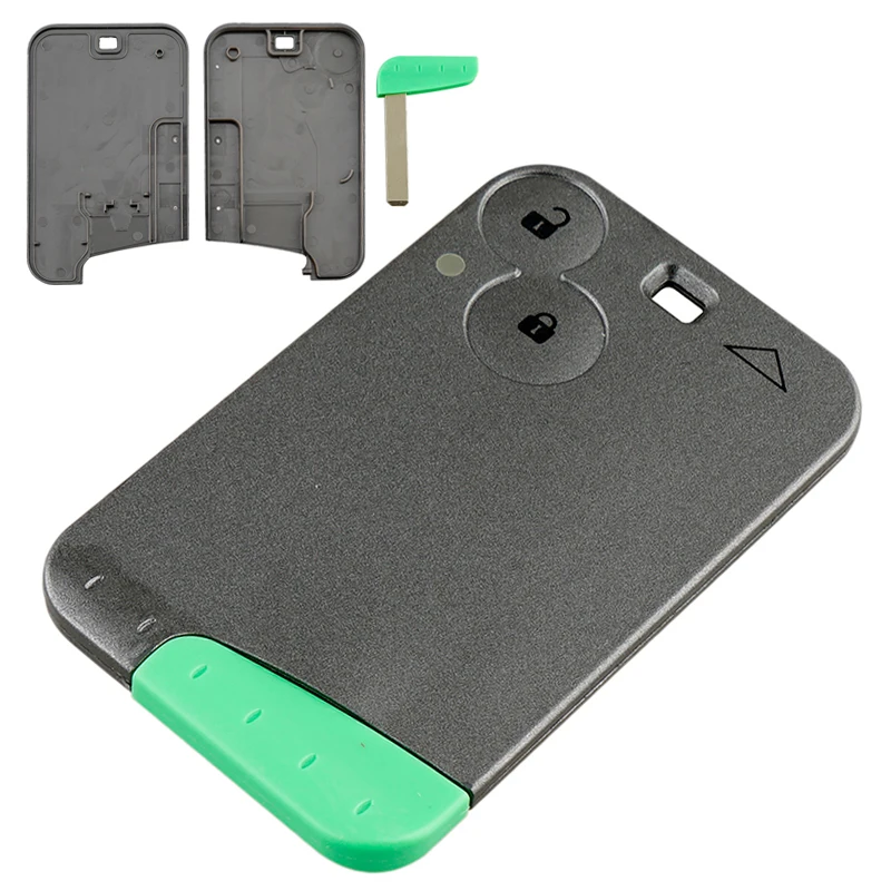 2 Buttons Car Key Card Smart Shell Case Replacement Protector with Insert Small Uncut Blank Blade Fit for RENAULT Laguna
2 Buttons Car Key Card Smart Shell Case Replacement Protector with Insert Small Uncut Blank Blade Fit for RENAULT Laguna
