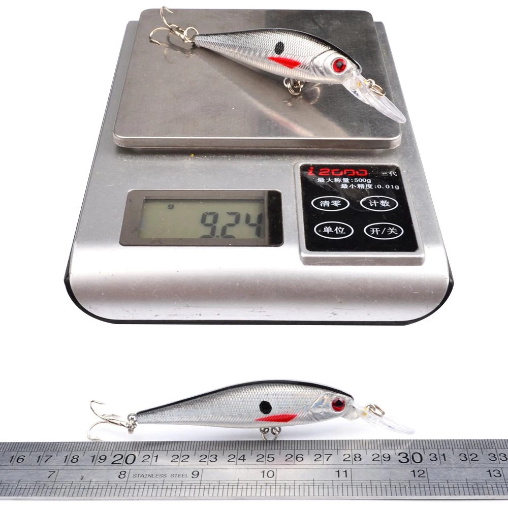 PROBEROS 8pcs Fishing Lure Set 10cm 9.3g Hard Artificial Minnow Lures 8 Color Crankbait Fishing Baits #6 Treble hook dw1707
PROBEROS 8pcs Fishing Lure Set 10cm 9.3g Hard Artificial Minnow Lures 8 Color Crankbait Fishing Baits #6 Treble hook dw1707