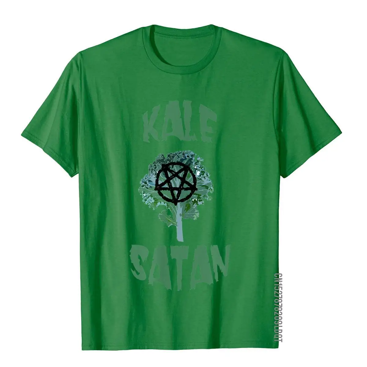 Забавная Мужская футболка Kale сатана веселая демоническая pentложенная звезда