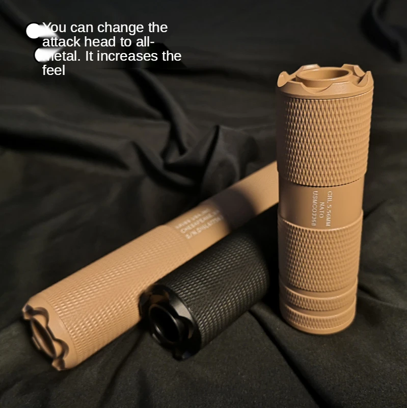 TOtrait bag Outdoor CS Silencer Tactical CS Game toys Refitting accessory Upgrade material Jinming 8 Gen 9 decorative parts QG39
TOtrait bag Outdoor CS Silencer Tactical CS Game toys Refitting accessory Upgrade material Jinming 8 Gen 9 decorative parts QG39