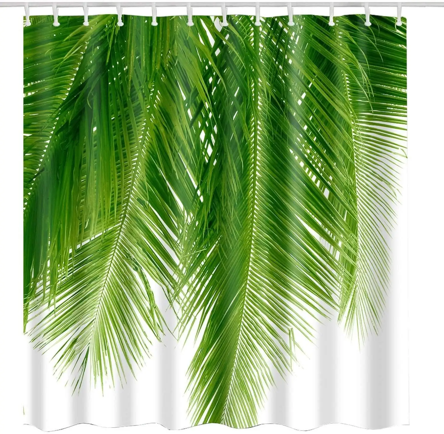 Summer Tropical Palm Leaves Plant Polyester Shower Curtain Bathroom Decor
Summer Tropical Palm Leaves Plant Polyester Shower Curtain Bathroom Decor