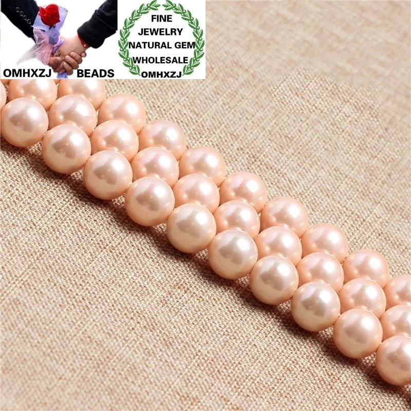 OMHXZJ Wholesale ZB290 46 8 10 12mm DIY Bracelet Necklace Jewelry Making Accessories Natural Stone Fine Shell Pearls Round Beads
OMHXZJ Wholesale ZB290 46 8 10 12mm DIY Bracelet Necklace Jewelry Making Accessories Natural Stone Fine Shell Pearls Round Beads