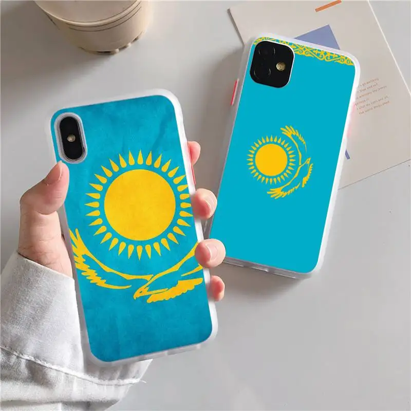 Bumper Flag Of Kazakhstan Phone Case For iphone 13 12 11 xr xs x 7 8 pro max Plain Soft TPU Silicone Clear Case
Bumper Flag Of Kazakhstan Phone Case For iphone 13 12 11 xr xs x 7 8 pro max Plain Soft TPU Silicone Clear Case