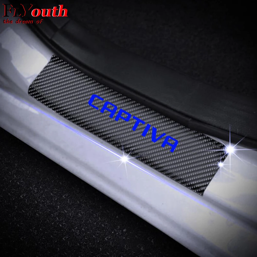Car Door Sill Protector Entry Guard Sticker For Chevrolet Captiva 4pcs 4d Carbon Fiber Car Accessories
Car Door Sill Protector Entry Guard Sticker For Chevrolet Captiva 4pcs 4d Carbon Fiber Car Accessories