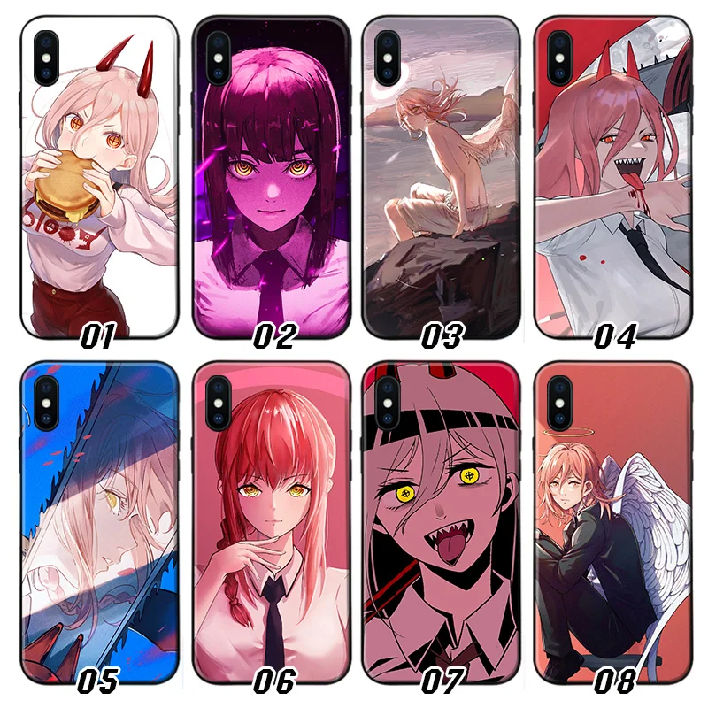 Chainsaw Man Anime Phone Case For iPhone 13 Pro Max 12 Mini 11 SE 2020 6 6S 7 8 Plus XS X XR Black Luxury Soft Silicone Cover
Chainsaw Man Anime Phone Case For iPhone 13 Pro Max 12 Mini 11 SE 2020 6 6S 7 8 Plus XS X XR Black Luxury Soft Silicone Cover