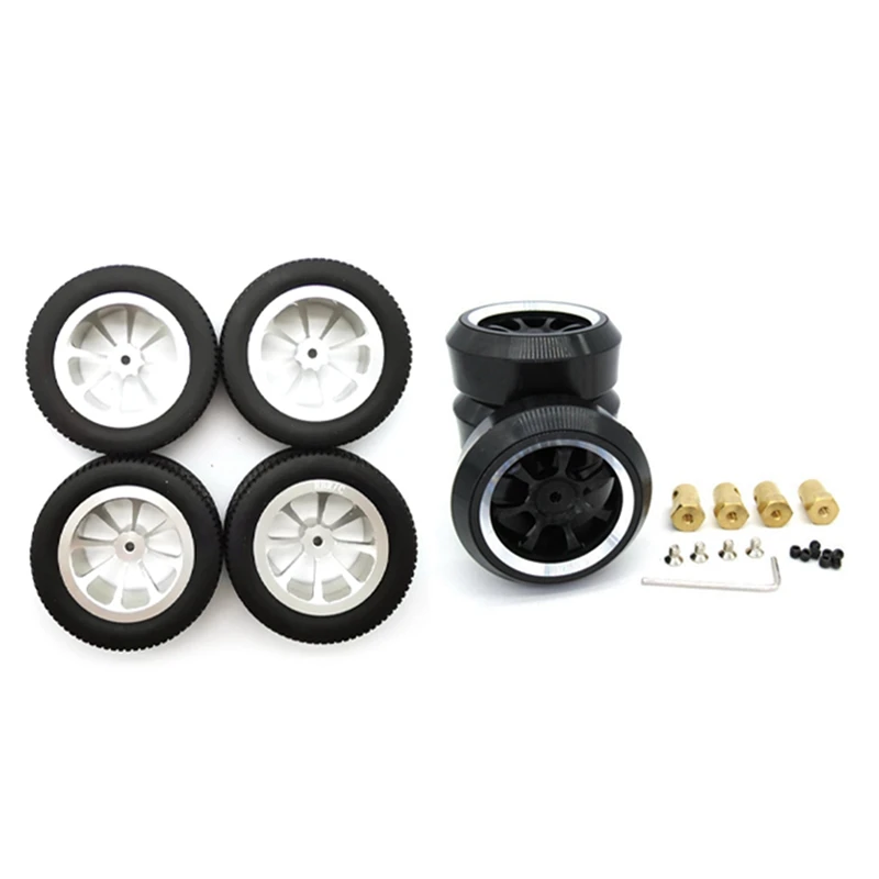 2 Set RC Car Part: 1 Set RC Car Wheel Rim Modified Tire Tyre & 1 Set Wheel Rim and Hard Pattern Drift Tire Tyre Set 
2 Set RC Car Part: 1 Set RC Car Wheel Rim Modified Tire Tyre & 1 Set Wheel Rim and Hard Pattern Drift Tire Tyre Set