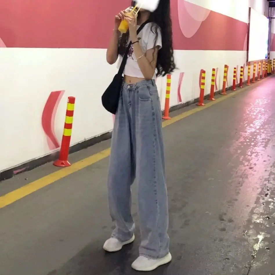 Summer new loose and adjustable wide leg daddy floor dragging pants fashion Korean ins straight tube high waist jeans women's
Summer new loose and adjustable wide leg daddy floor dragging pants fashion Korean ins straight tube high waist jeans women's