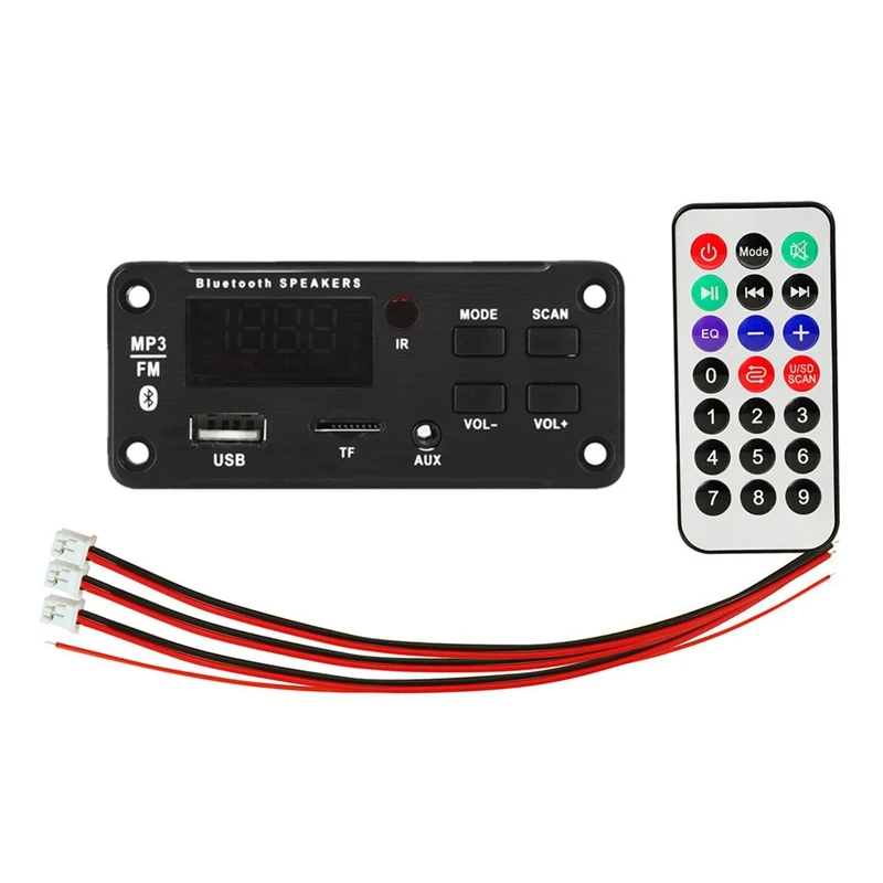 MP3 Bluetooth декодер плата 2X25W USB FM радио TF USB 3,5 мм AUX музыкальный плеер для автомобиля аксессуары DIY комплект
MP3 Bluetooth декодер плата 2X25W USB FM радио TF USB 3,5 мм AUX музыкальный плеер для автомобиля аксессуары DIY комплект