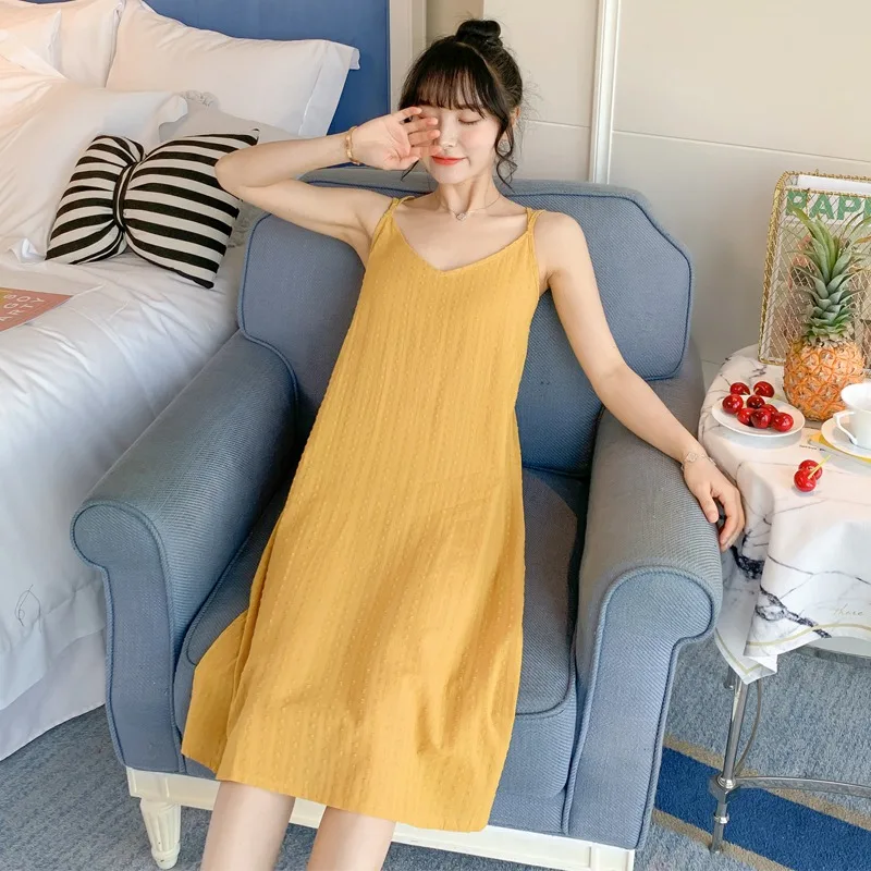 100% Cotton Sexy Spaghetti Strap Nightgowns for Women Summer Sleepwear Sweet Princess Nightdress Home Dress Night Shirt Nighty
100% Cotton Sexy Spaghetti Strap Nightgowns for Women Summer Sleepwear Sweet Princess Nightdress Home Dress Night Shirt Nighty