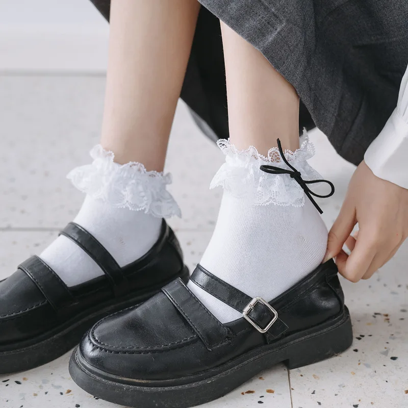 2021 New Style Women's Socks Set Cotton Lolita Lace Fashion Japanese Cute Kawaii Spring Summer Autumn For Girl Student Gift
2021 New Style Women's Socks Set Cotton Lolita Lace Fashion Japanese Cute Kawaii Spring Summer Autumn For Girl Student Gift