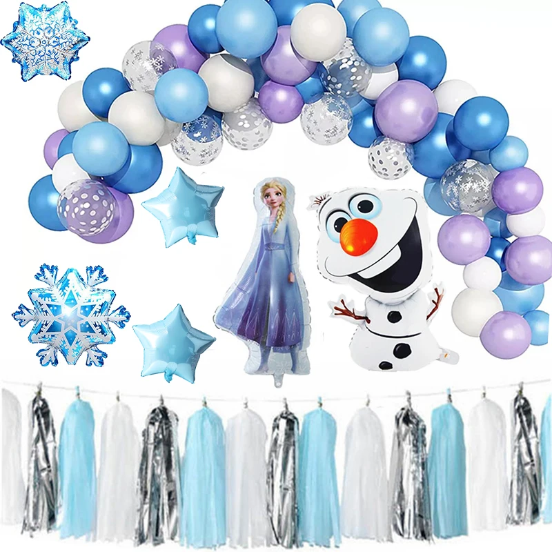 122pc/lot Disney Frozen Elsa Princess Ballon Birthday Party Decorations Baby Shower Party Decorations Supplies Set Kids Toys
122pc/lot Disney Frozen Elsa Princess Ballon Birthday Party Decorations Baby Shower Party Decorations Supplies Set Kids Toys