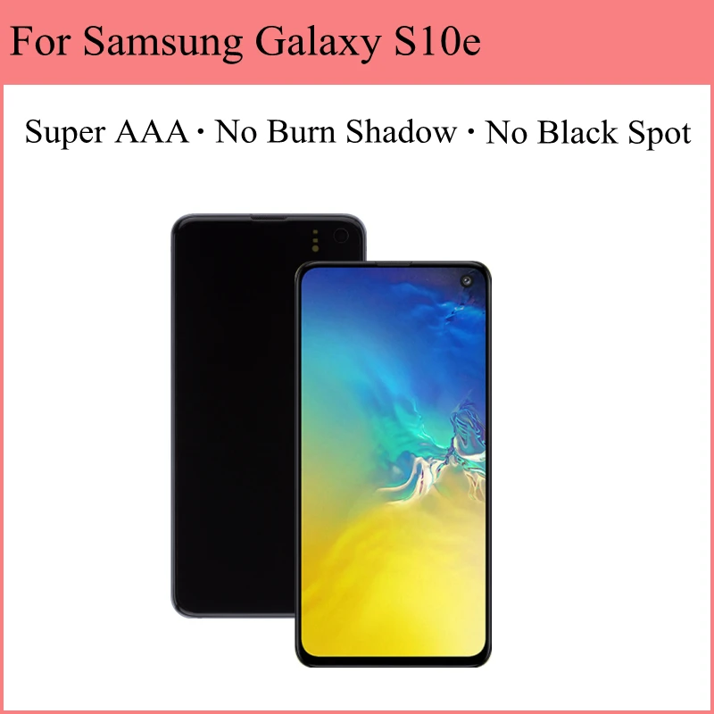 100% Super Original AMOLED For Samsung Galaxy S10e LCD Display G970 G970F S10+ Plus G975 LCD S10 Touch Screen Digitizer Repair
100% Super Original AMOLED For Samsung Galaxy S10e LCD Display G970 G970F S10+ Plus G975 LCD S10 Touch Screen Digitizer Repair